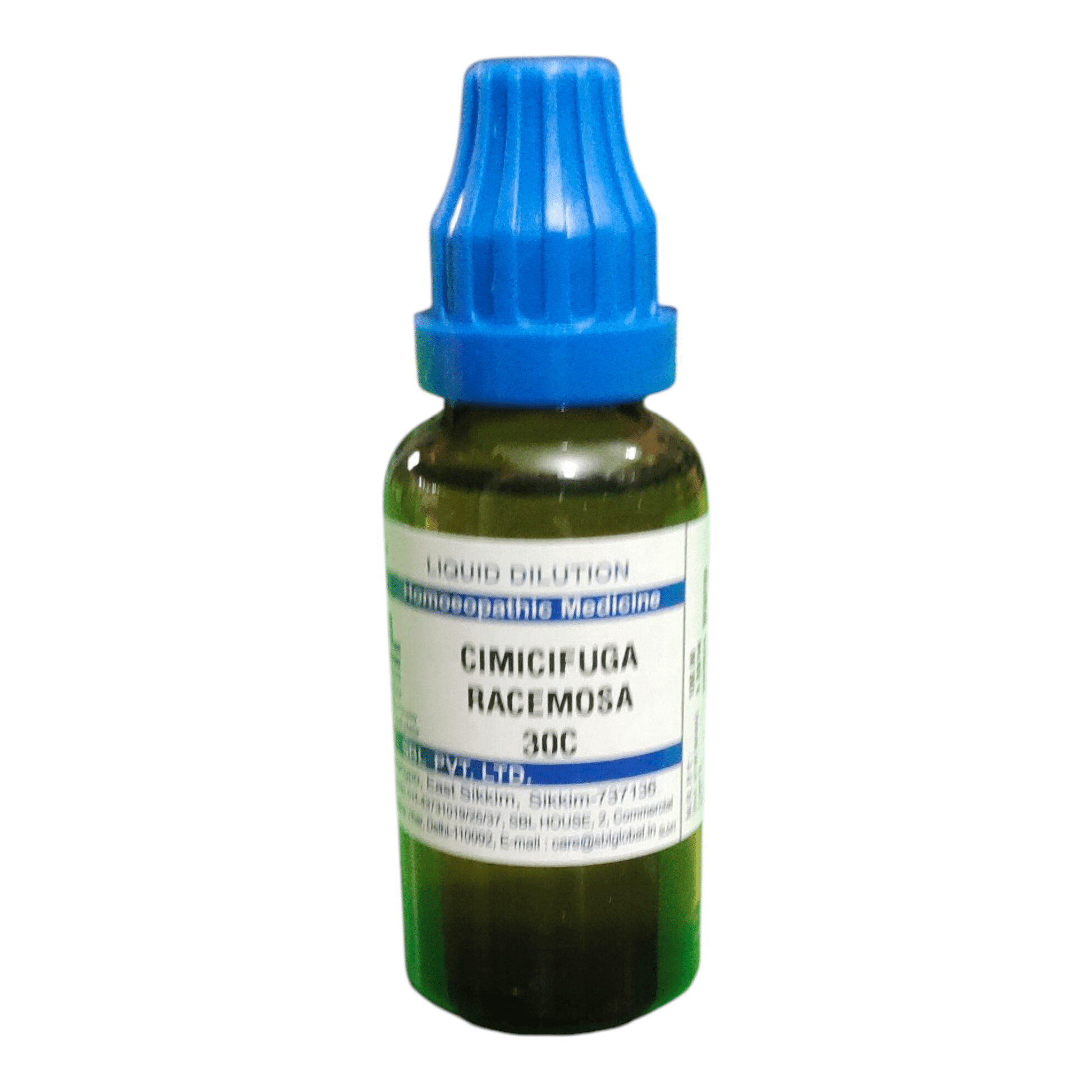 SBL CIMICIFUGA RACEMOSA 30C HOMEOPATHIC MEDICINE 30ML - Liquid - Bhanu Pratap