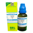 SBL Calcarea Silicata 30C homeopathic medicine bottle and packaging on a white background