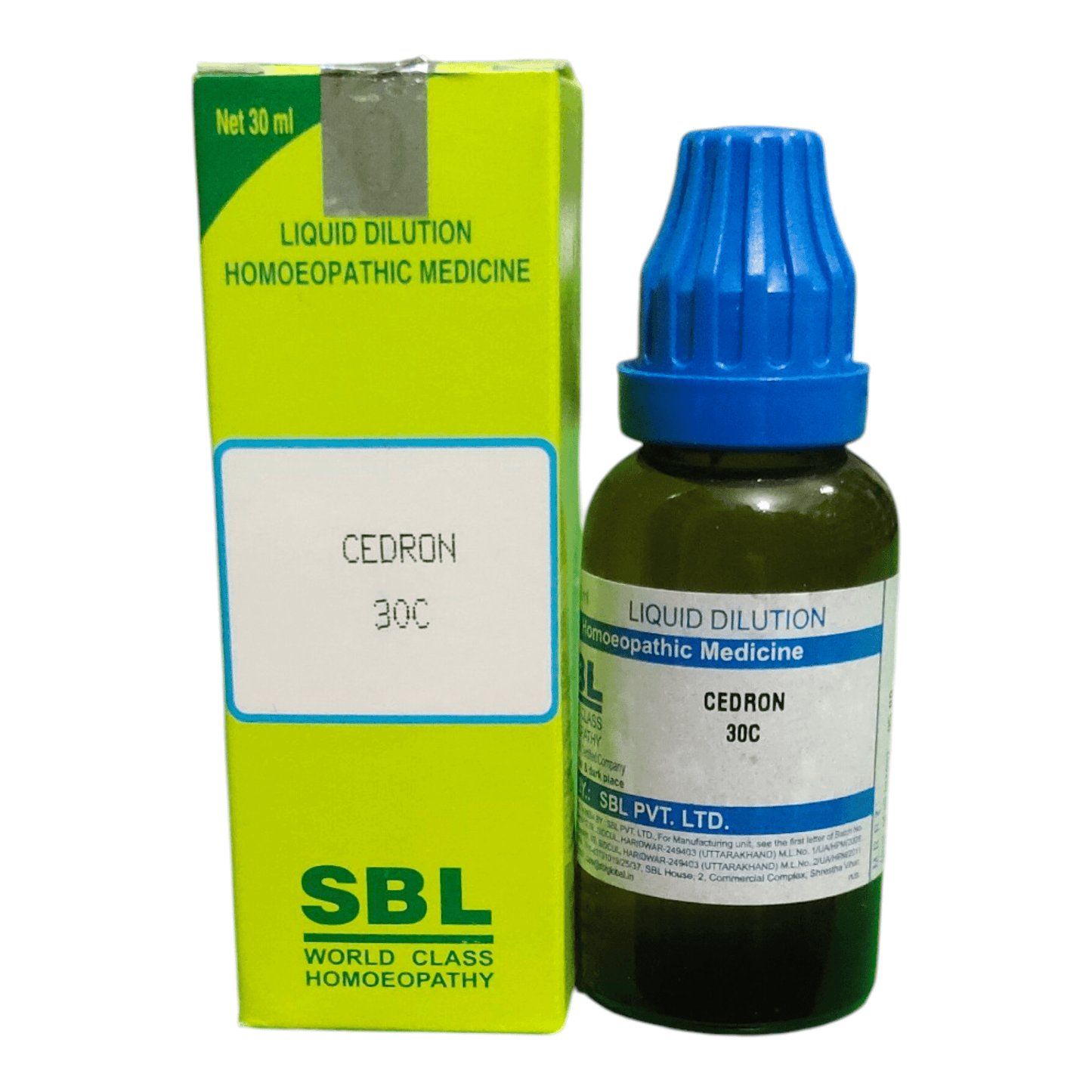 SBL CEDRON 30C HOMEOPATHIC MEDICINE 30ML - Liquid - Bhanu Pratap