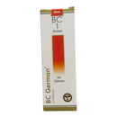 Box of BC German BC 1 Drops for Calcium on a white background