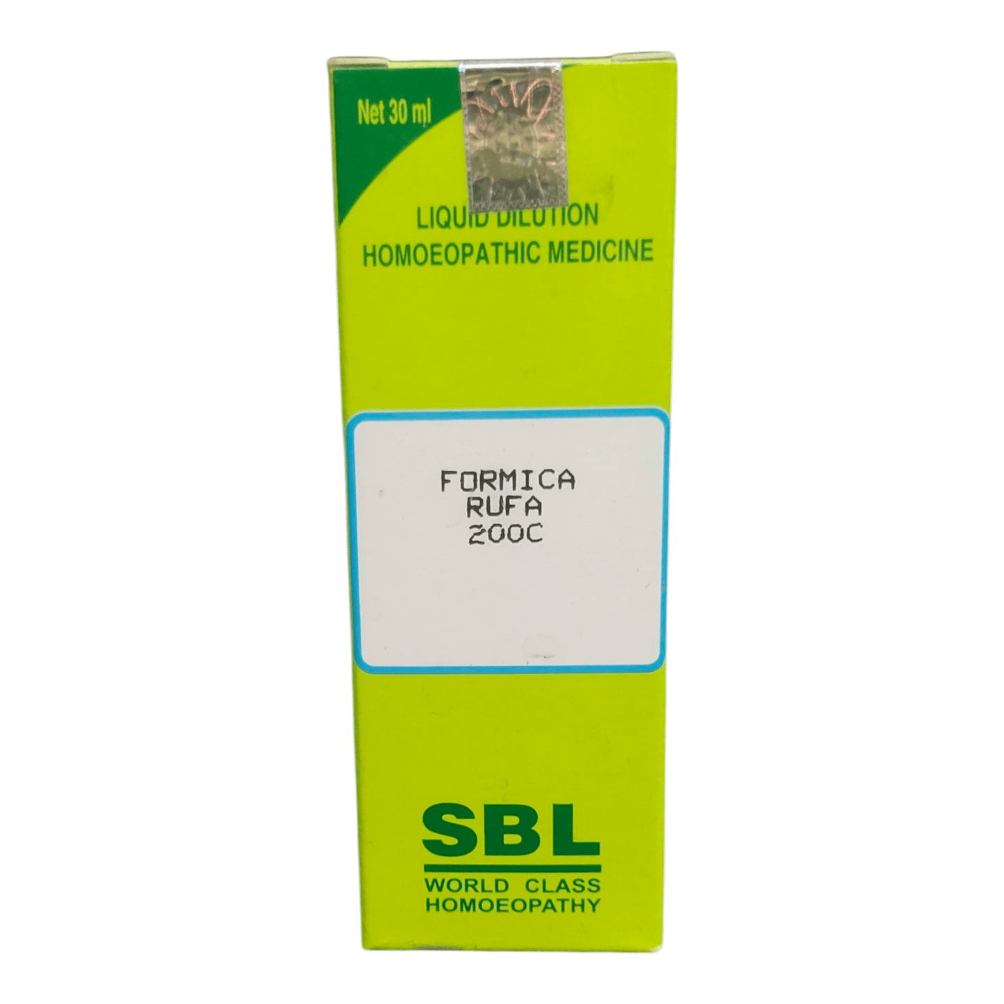 SBL FORMICA RUFA 200C HOMEOPATHIC MEDICINE 30ML - Liquid - Bhanu Pratap