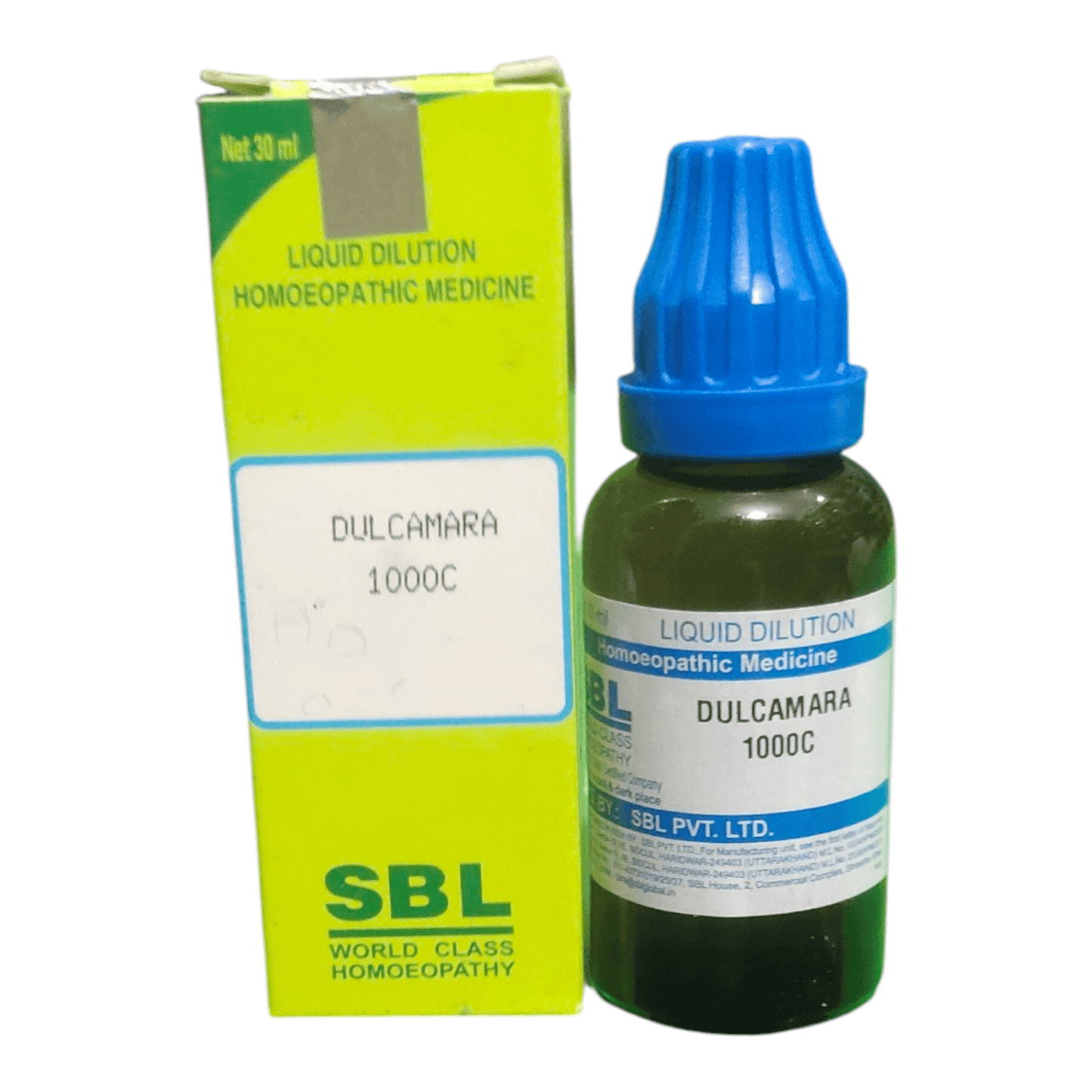 SBL DULCAMARA 1000C HOMEOPATHIC MEDICINE 30ML - Liquid - Bhanu Pratap