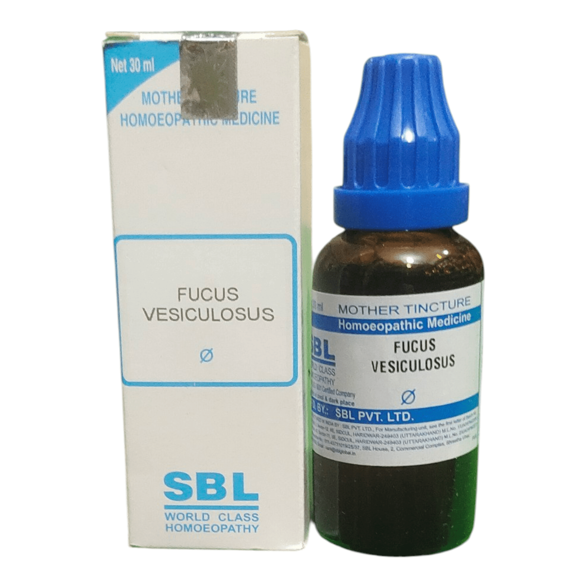 SBL FUCUS VESICULOSUS MOTHER TINCTURE Q 30ML - Liquid - Bhanu Pratap