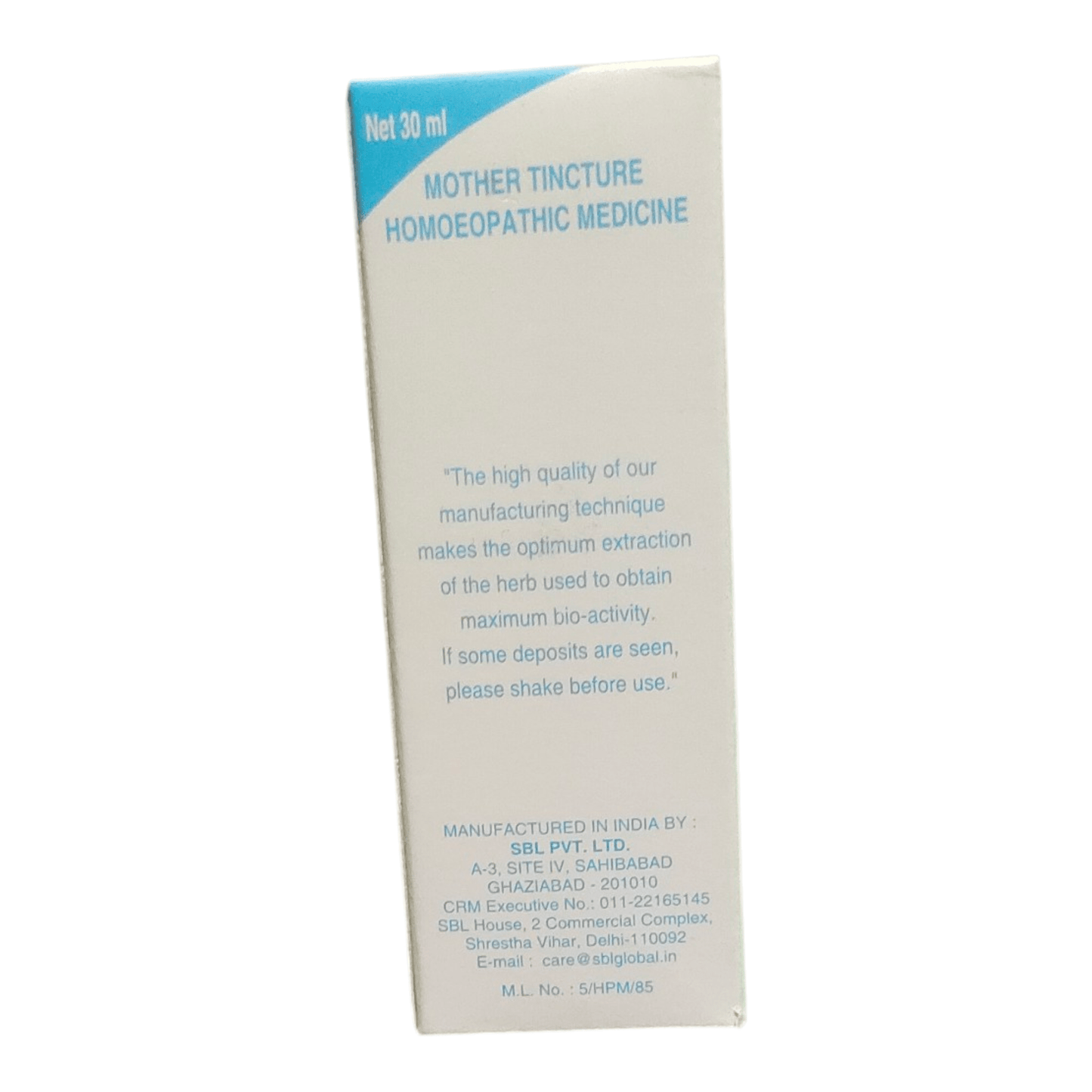 SBL FICUS RELIGIOSA MOTHER TINCTURE Q 30ML - Liquid - Bhanu Pratap