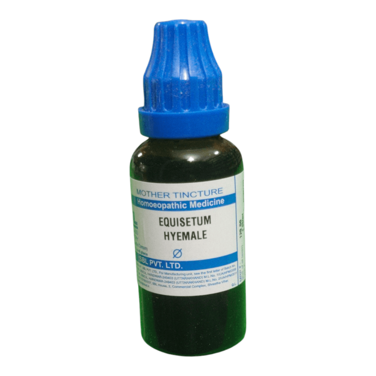 SBL EQUISETUM HYEMALE Q MOTHER TINCTURE 30ML - ADRL - Bhanu Pratap