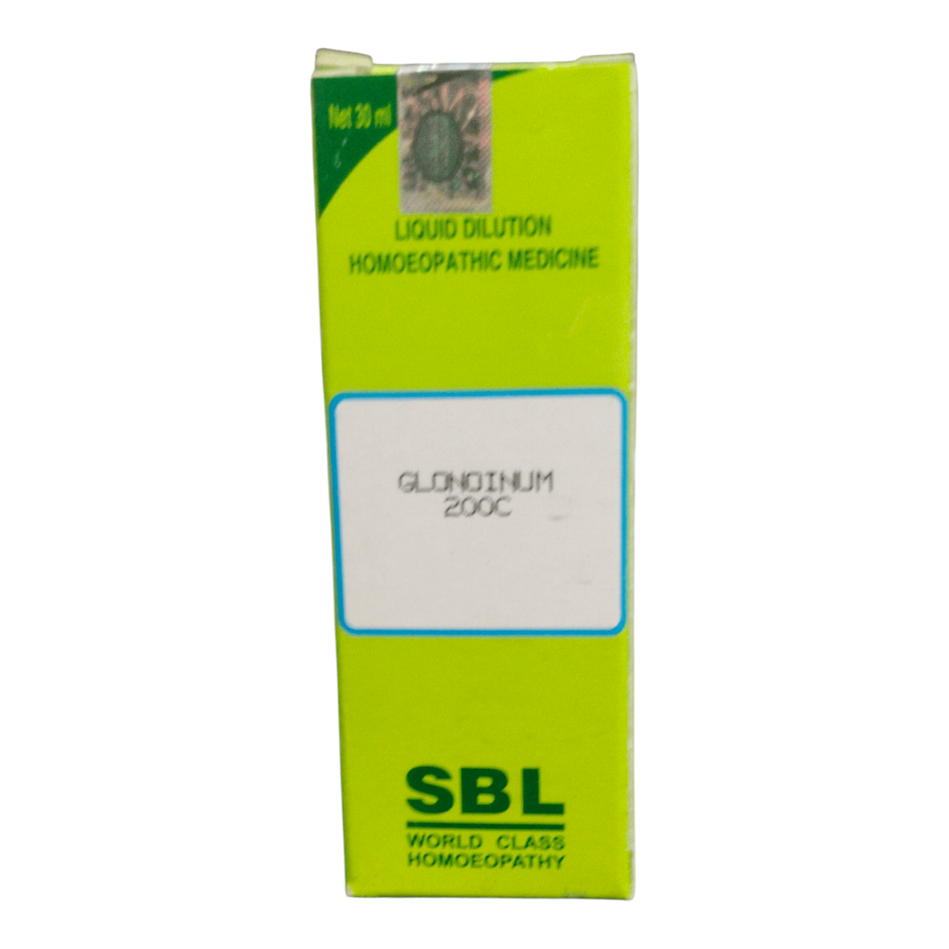 SBL GLONOINUM 200C HOMEOPATHIC MEDICINE 30ML - Liquid - Bhanu Pratap