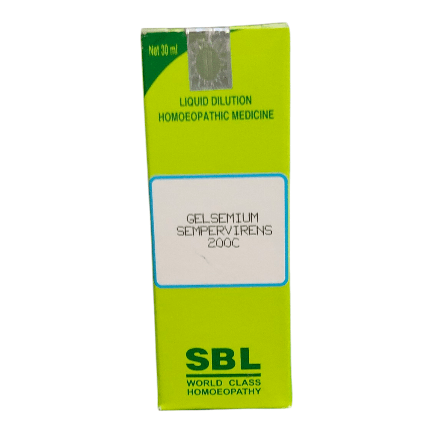 SBL GELSEMIMUM SEMPERVIRENS 200C HOMEOPATHIC MEDICINE 30ML - Liquid - Bhanu Pratap