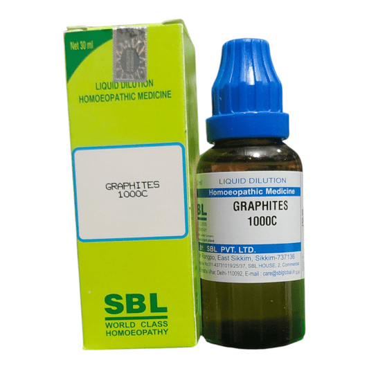 SBL GRAPHITES 1000C HOMEOPATHIC MEDICINE 30ML - Liquid - Bhanu Pratap