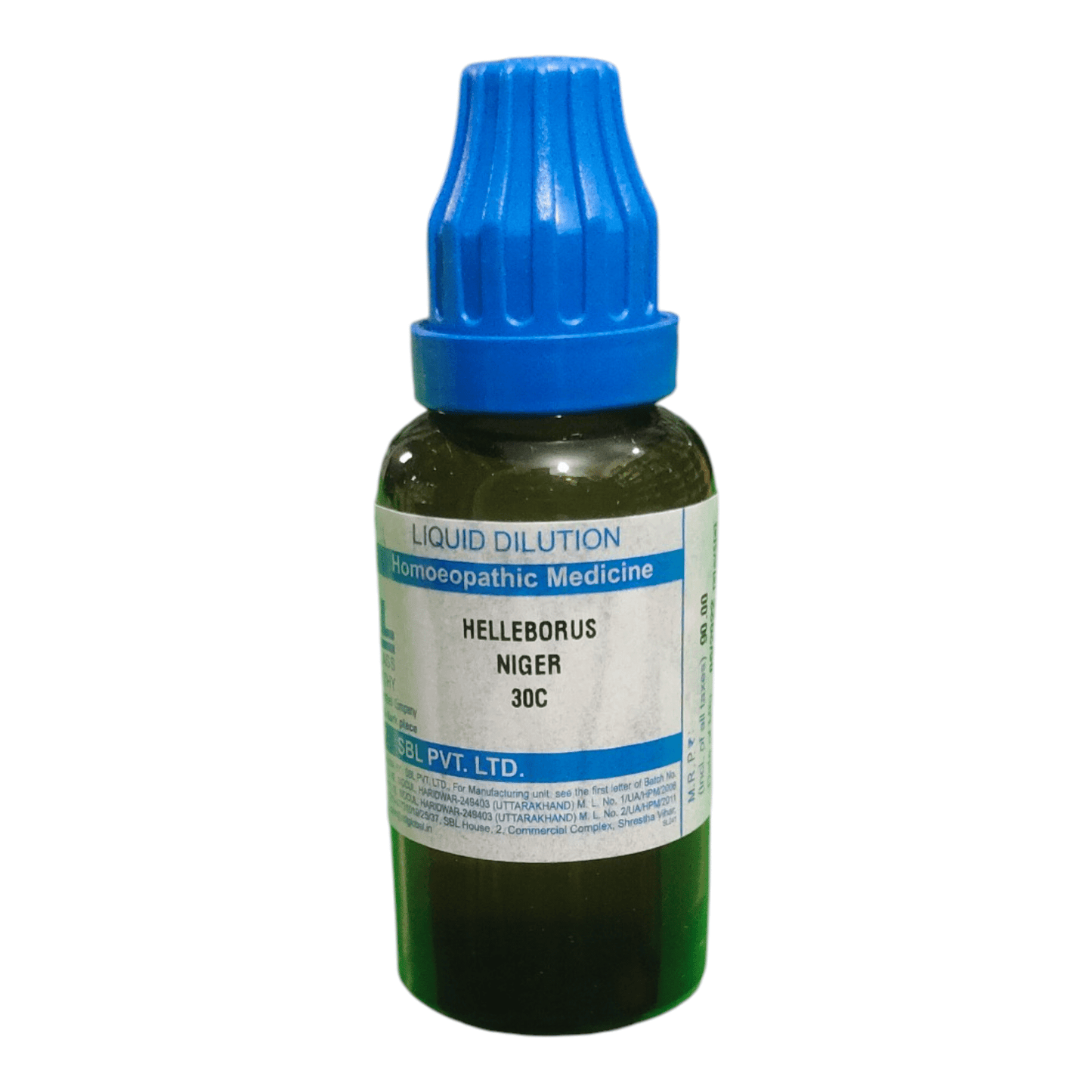 SBL HELLEBORUS NIGER 30C HOMEOPATHIC MEDICINE 30ML - Liquid - Bhanu Pratap