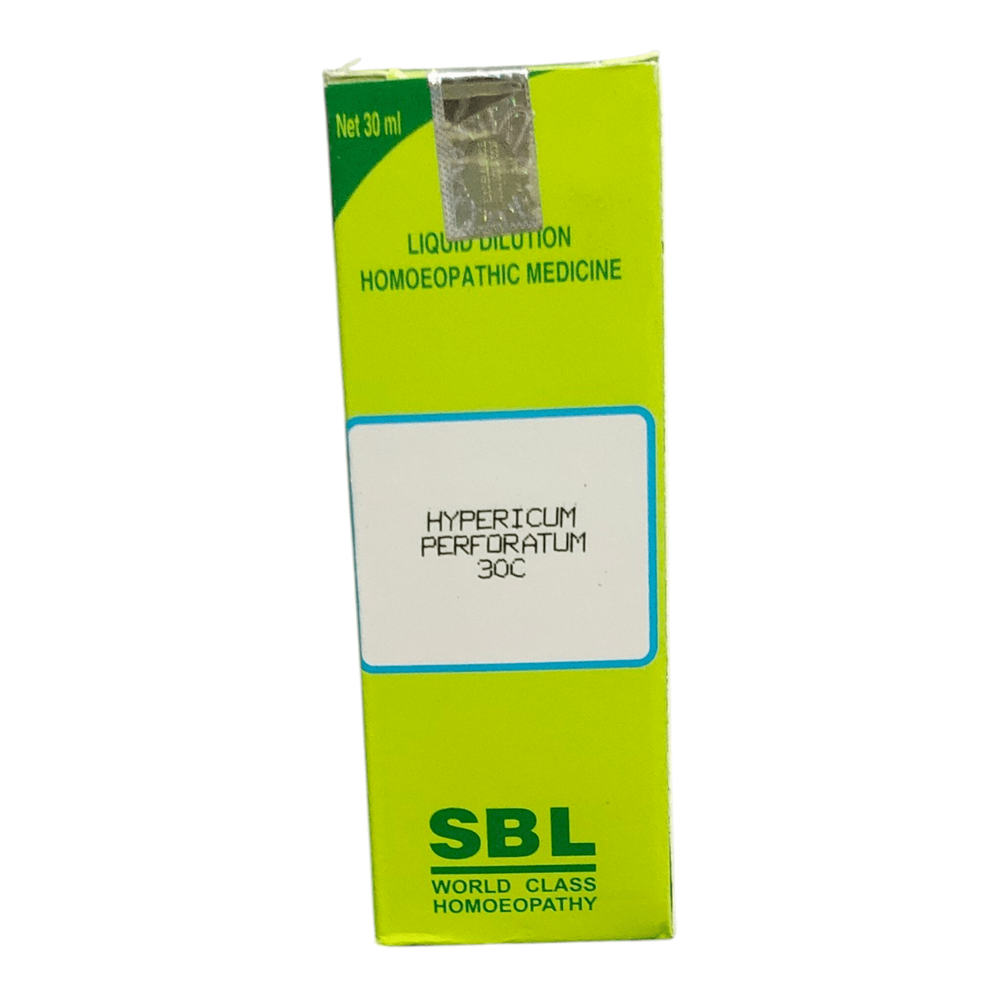 SBL HYPERICUM PERFORATOM 30C HOMEOPATHIC MEDICINE 30ML - Liquid - Bhanu Pratap