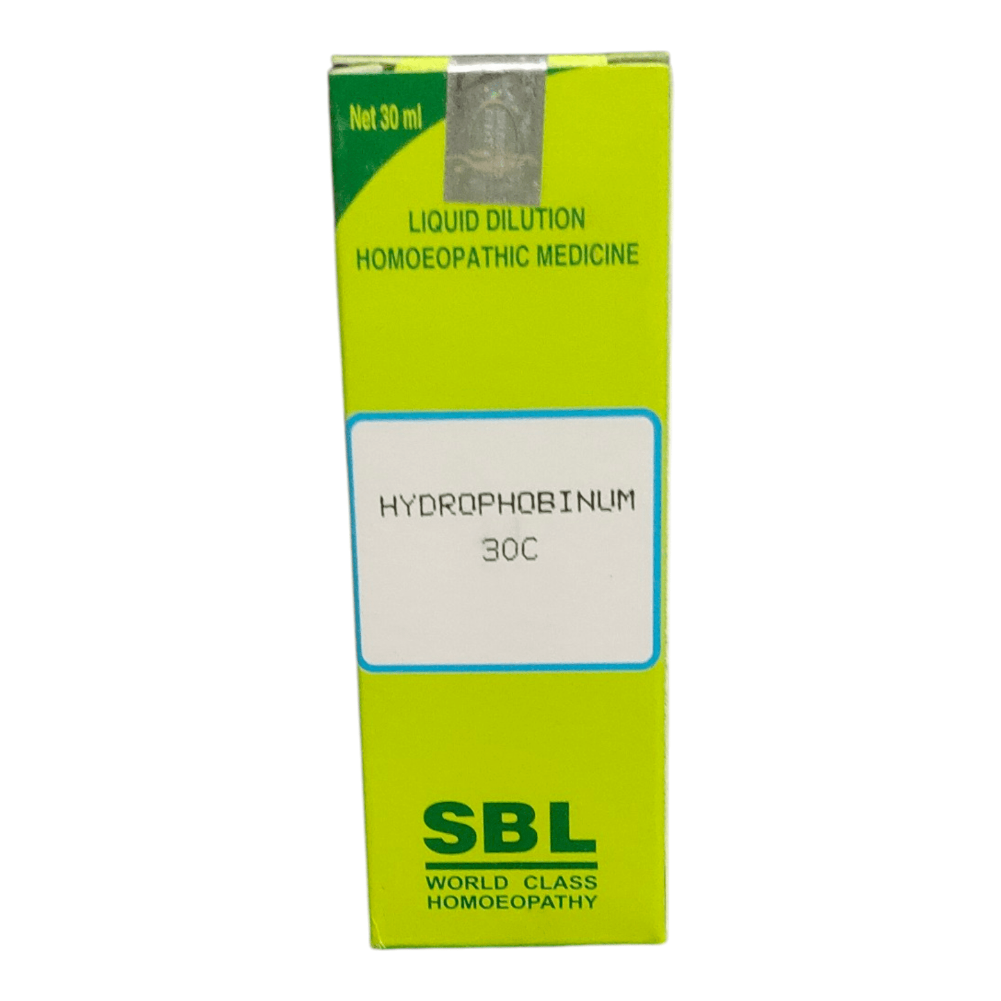 SBL HYDROPHOBINUM 30C HOMEOPATHIC MEDICINE 30ML - Liquid - Bhanu Pratap