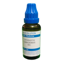 Bottle of Hydrastis Canadensis 30C on a white background