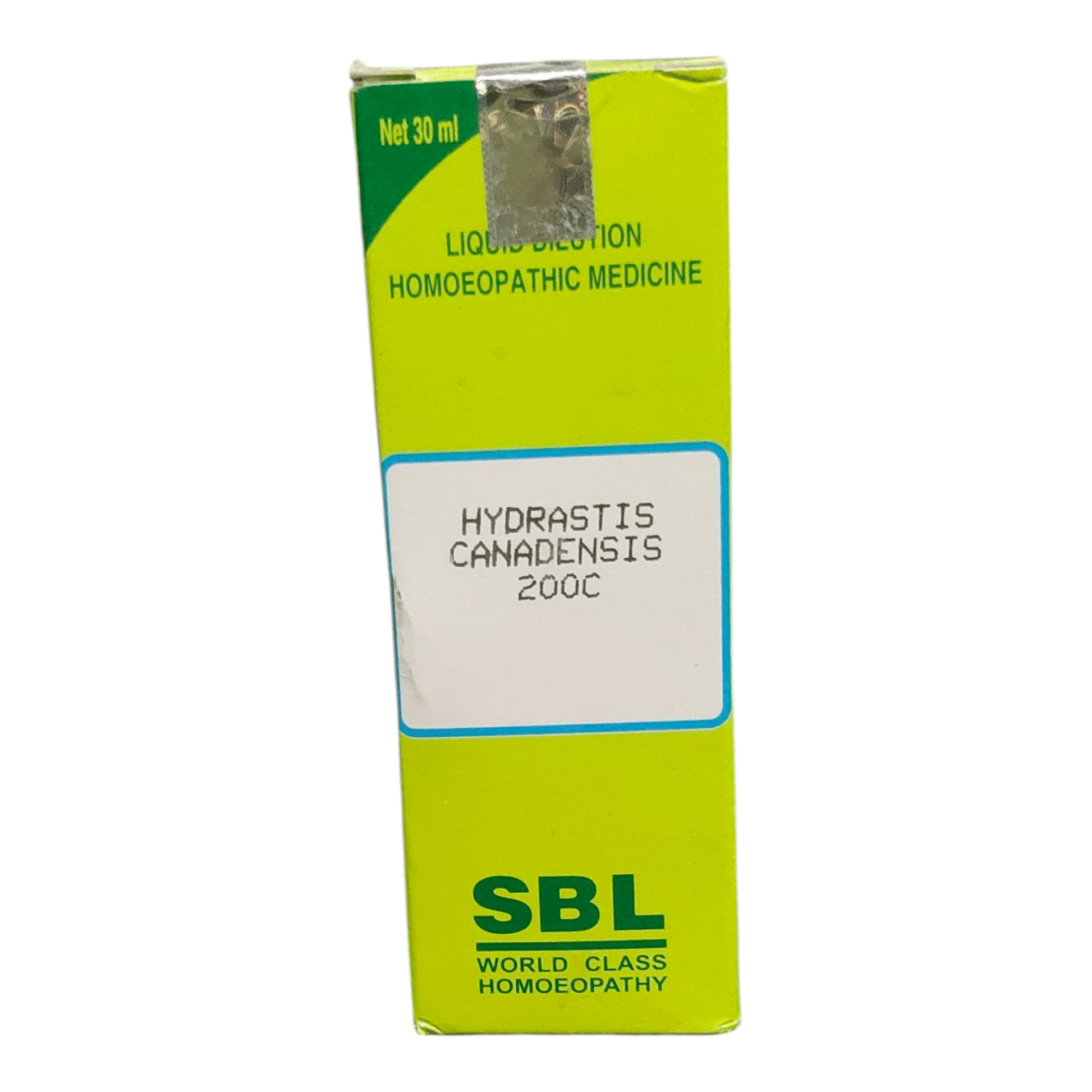SBL HYDRASTIS CANADENSIS 200C HOMEOPATHIC MEDICINE 30ML - Liquid - Bhanu Pratap
