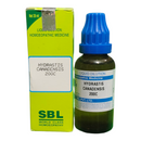 SBL Hydrastis Canadensis 200C homeopathic medicine bottle and packaging on a white background