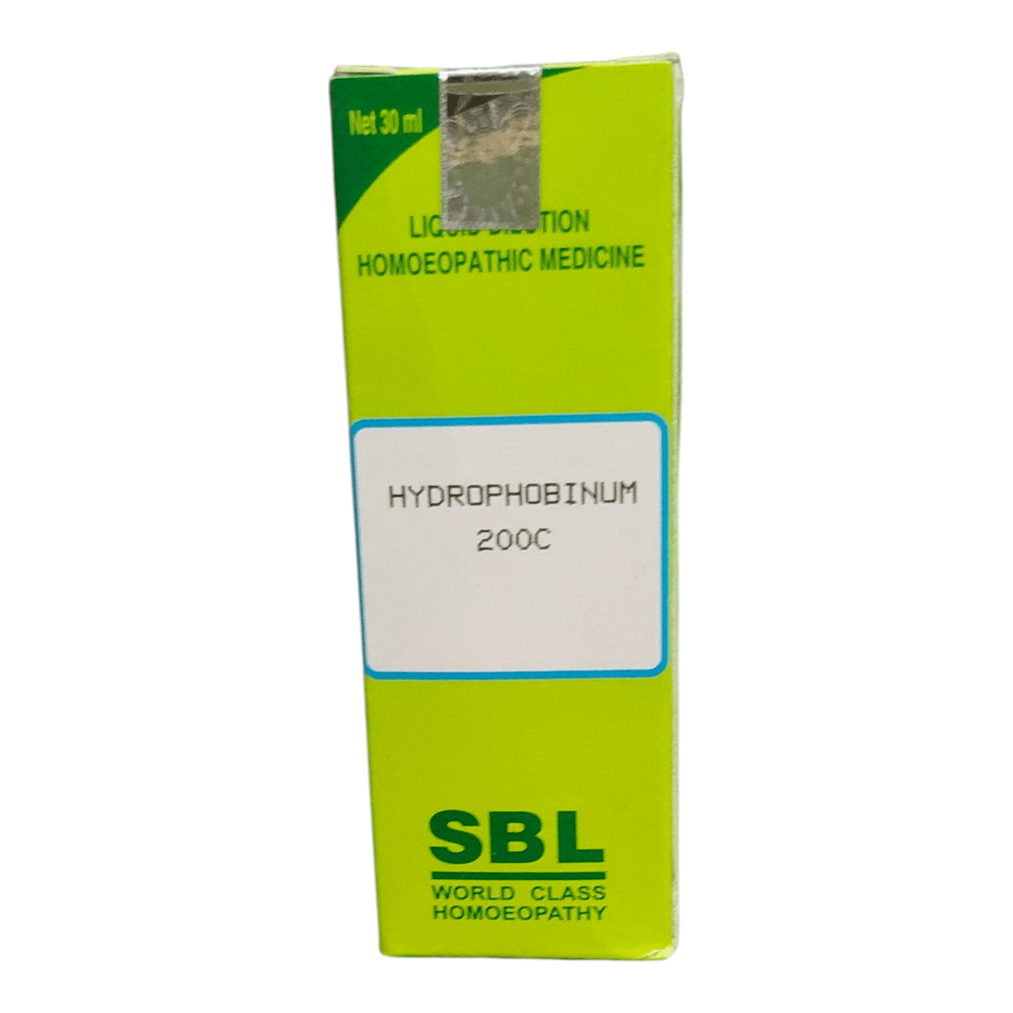 SBL HYDROPHOBINUM 200C HOMEOPATHIC MEDICINE 30ML - Bhanu Pratap