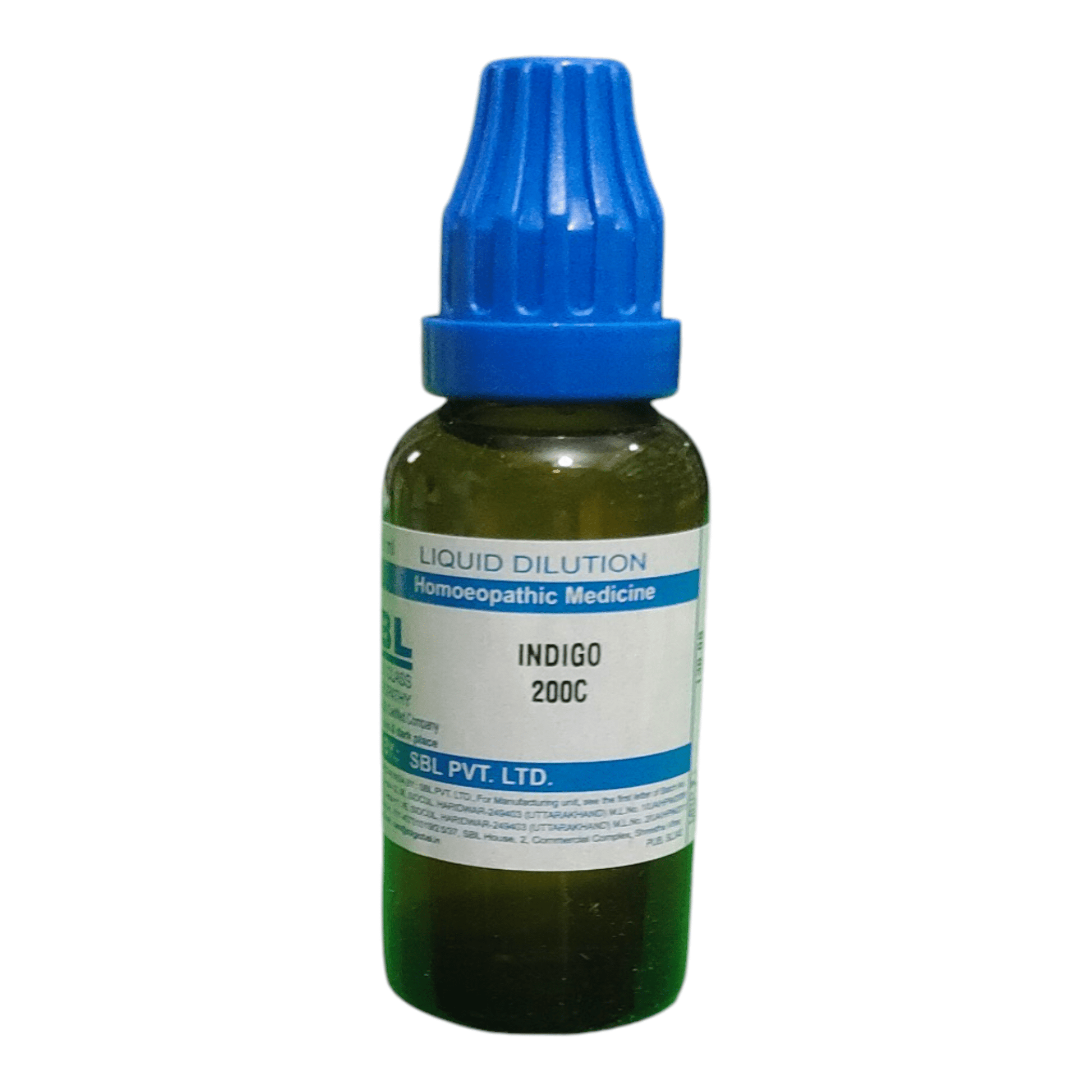 SBL INDIGO 200C HOMEOPATHIC MEDICINE 30ML - Liquid - Bhanu Pratap