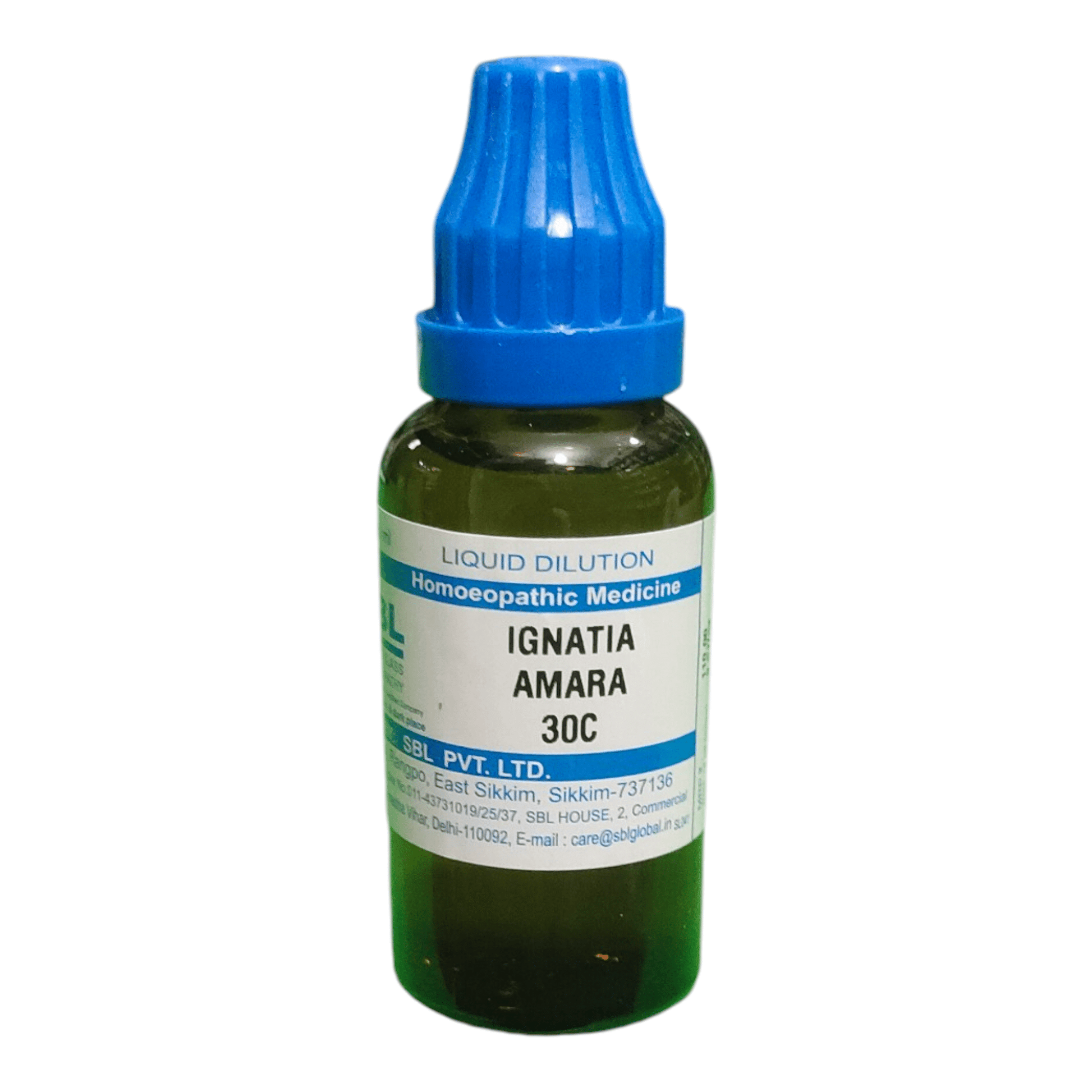 SBL IGNATIA AMARA 30C HOMEOPATHIC MEDICINE 30ML - Liquid - Bhanu Pratap