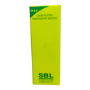 SBL homeopathic medicine box on a white background