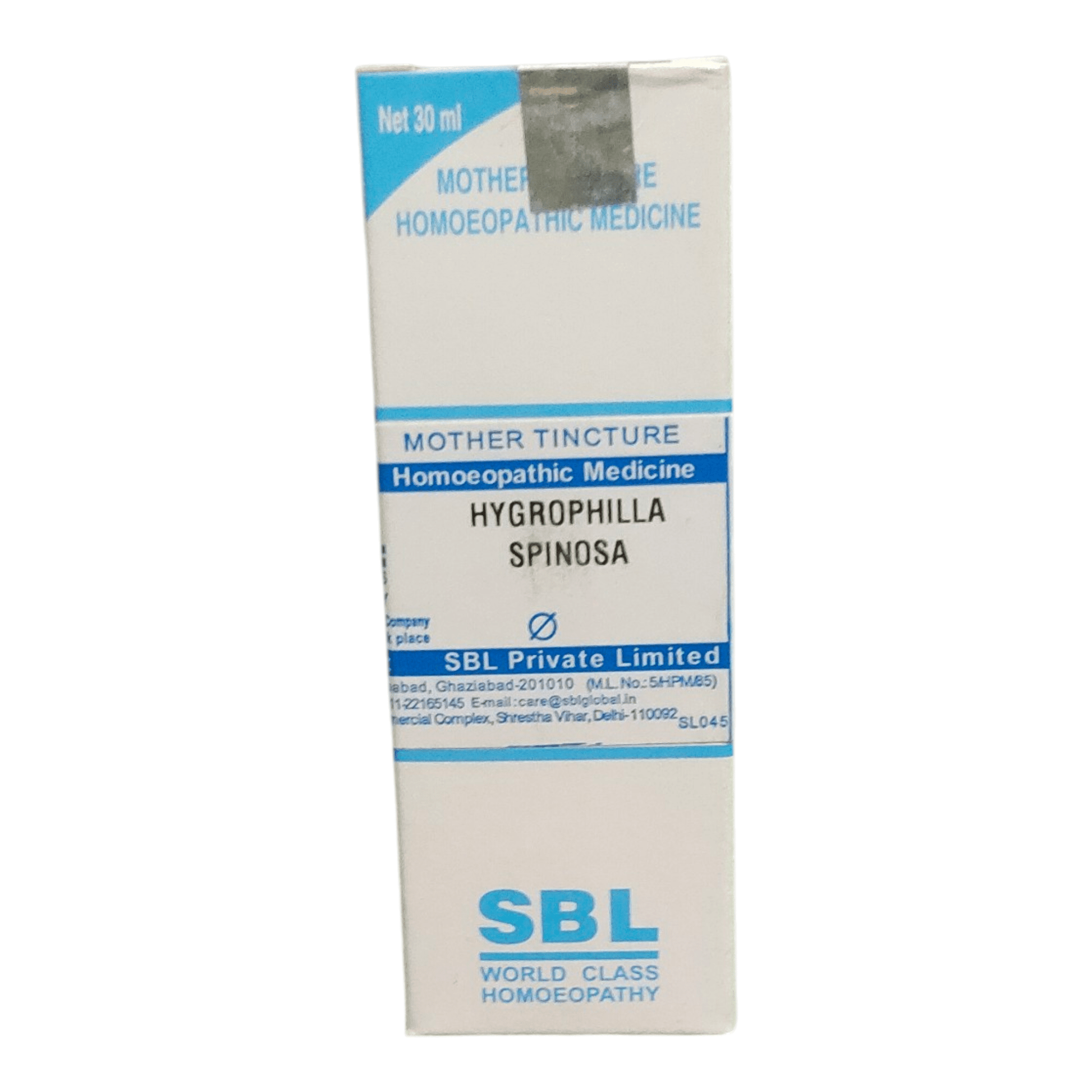 SBL HYGROPHILLA SPINOSA Q MOTHER TINCTURE 30ML - Liquid - Bhanu Pratap