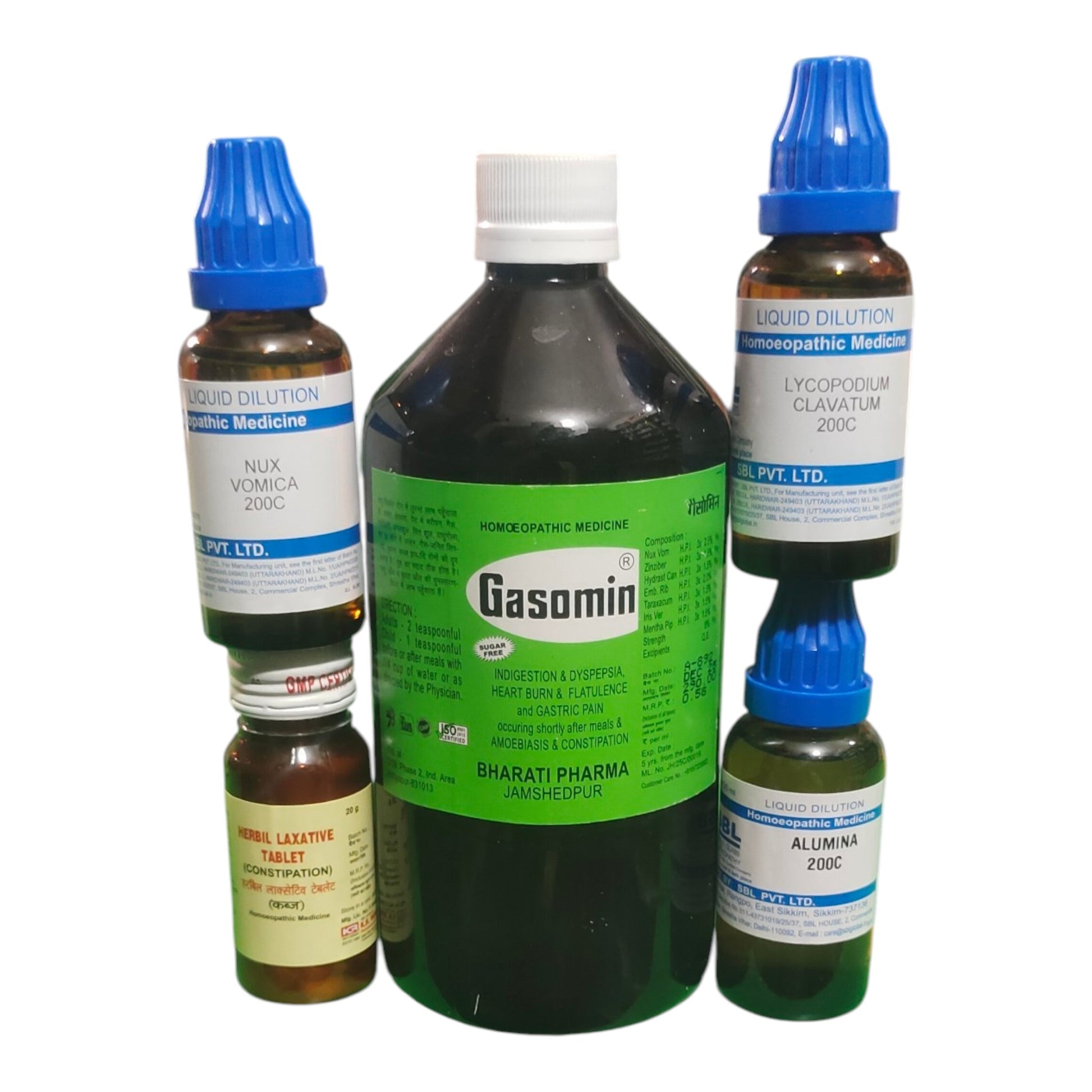 Constipation & Gas Relief Homeopathic Kit - HOMEOPATHIC KIT - Bhanu Pratap