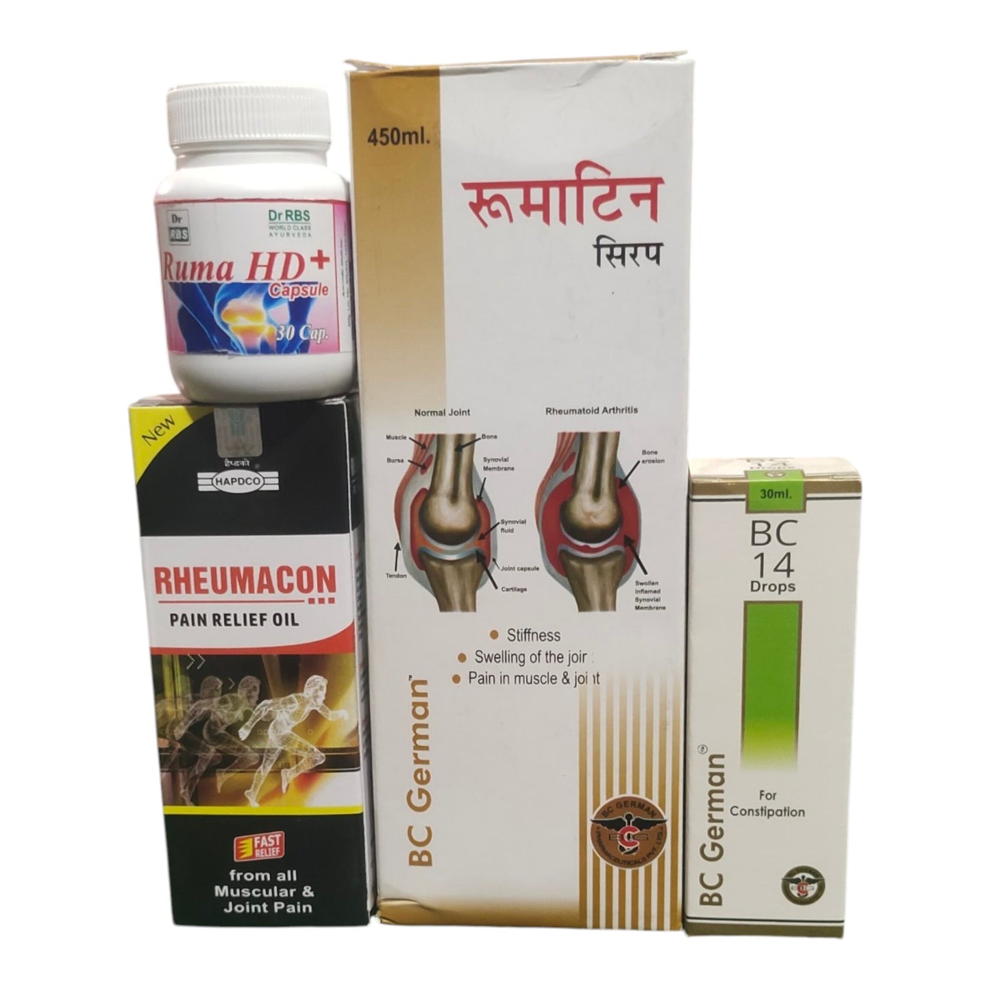 Joint & Muscle Pain Relief Homeopathic Kit - HOMEOPATHIC KIT - Bhanu Pratap