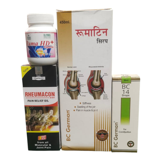 Joint & Muscle Pain Relief Homeopathic Kit - HOMEOPATHIC KIT - Bhanu Pratap
