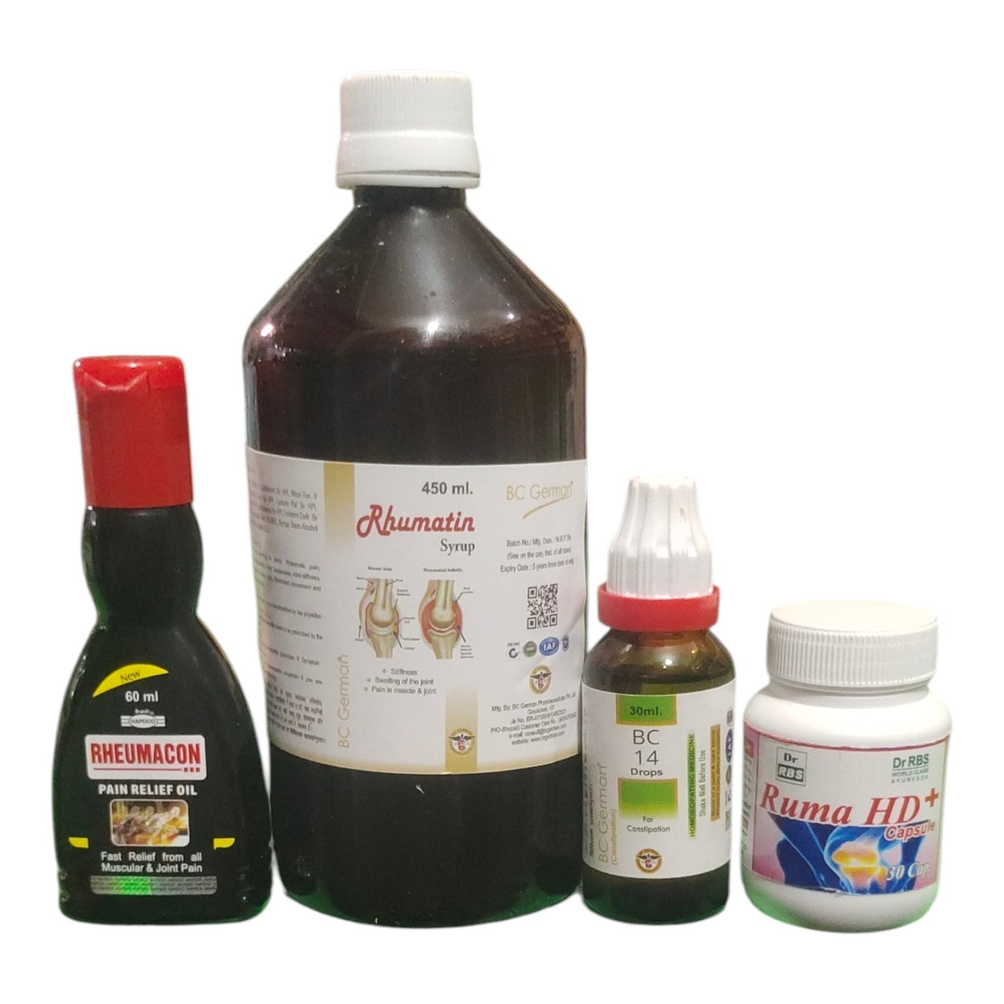 Joint & Muscle Pain Relief Homeopathic Kit - HOMEOPATHIC KIT - Bhanu Pratap