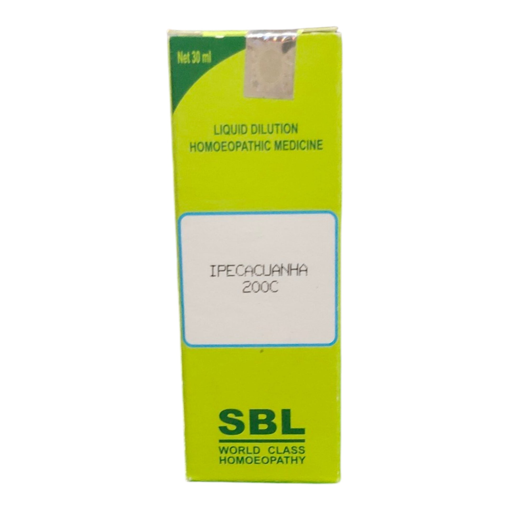 SBL IPECACUANHA 200C HOMEOPATHIC MEDICINE 30ML - Liquid - Bhanu Pratap