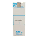 SBL Jaborandi homeopathic medicine box on a white background