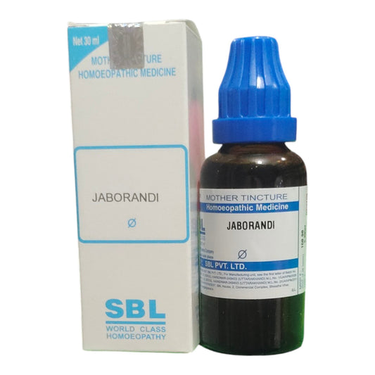 SBL JABORANDI Q MOTHER TINCTURE HOMEOPATHIC MEDICINE 30ML - Liquid - Bhanu Pratap