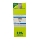 SBL homeopathic medicine box with green and white design on a white background