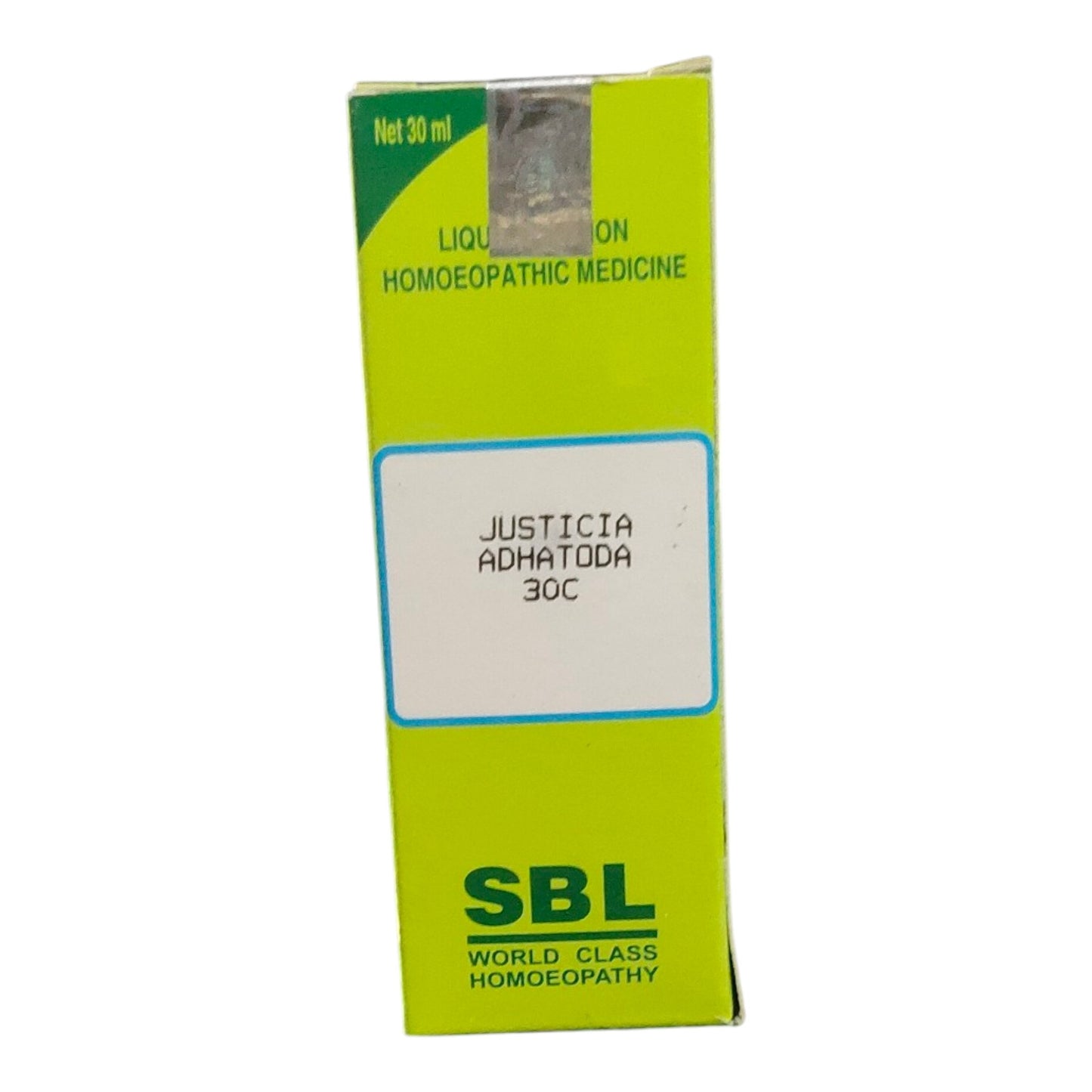 SBL JUSTICIA ADHATODA 30C HOMEOPATHIC MEDICINE 30ML - Liquid - Bhanu Pratap