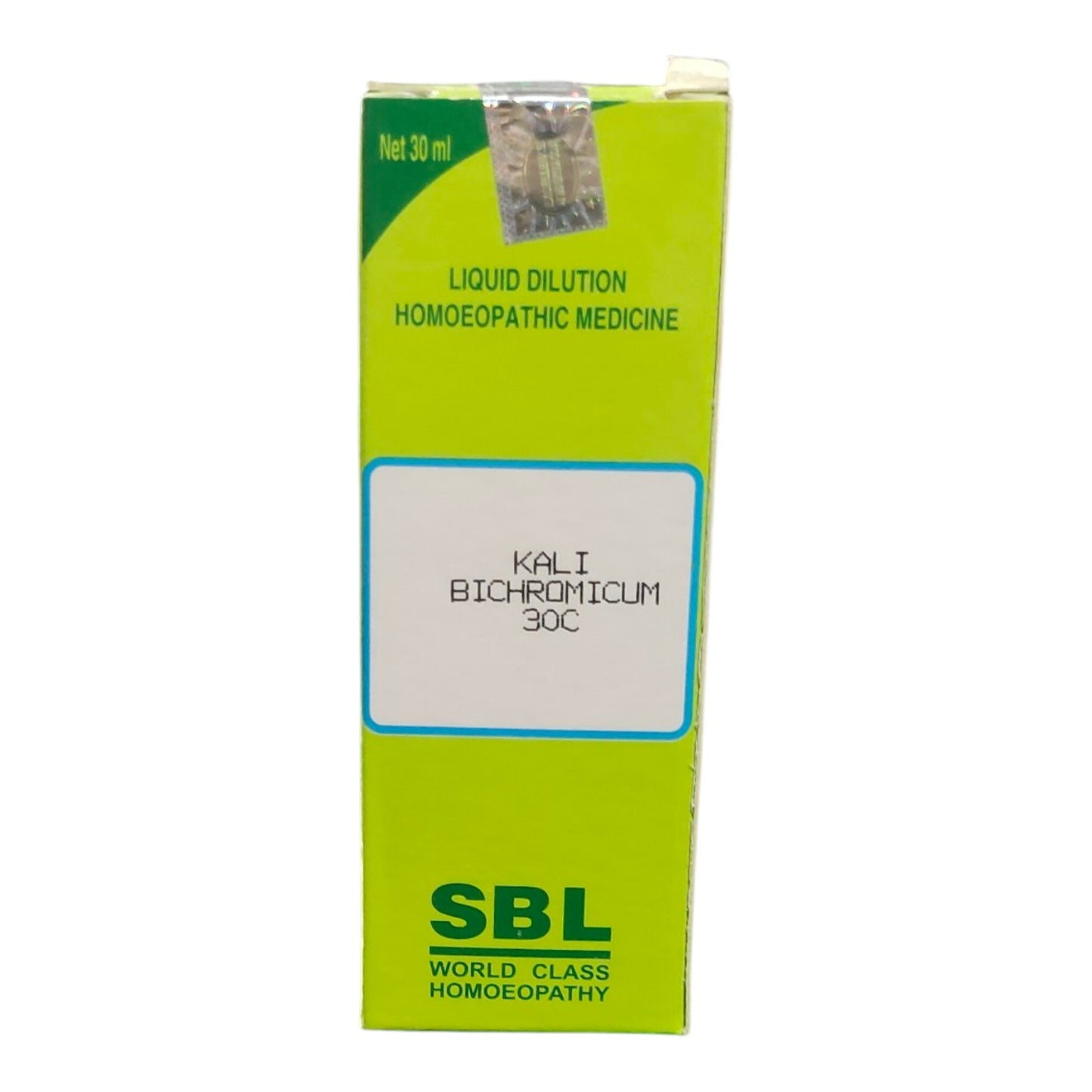 SBL KALI BICHROMICUM 30C HOMEOPATHIC MEDICINE 30ML - Liquid - Bhanu Pratap