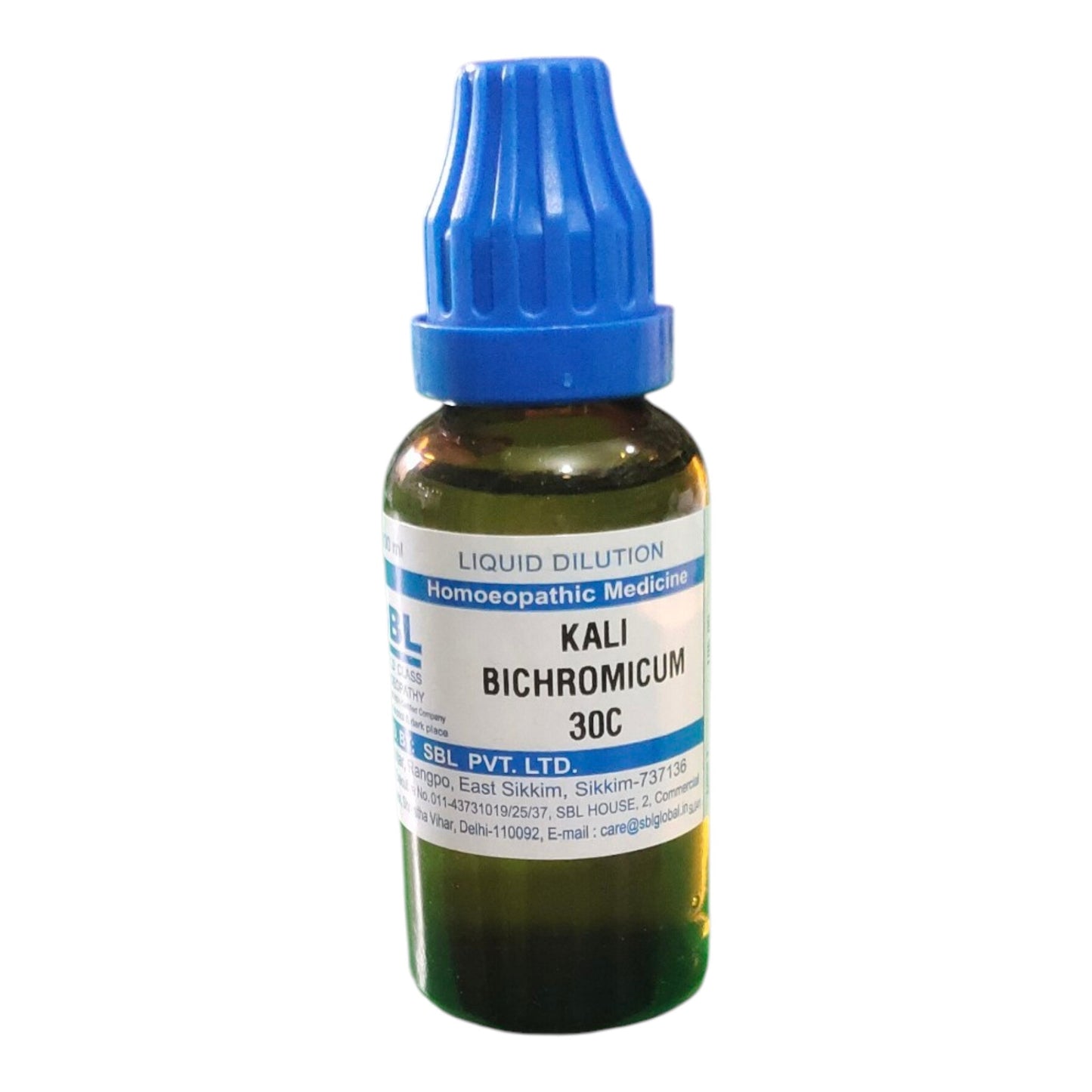 SBL KALI BICHROMICUM 30C HOMEOPATHIC MEDICINE 30ML - Liquid - Bhanu Pratap