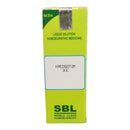 SBL homeopathic medicine box with green and white design on a white background