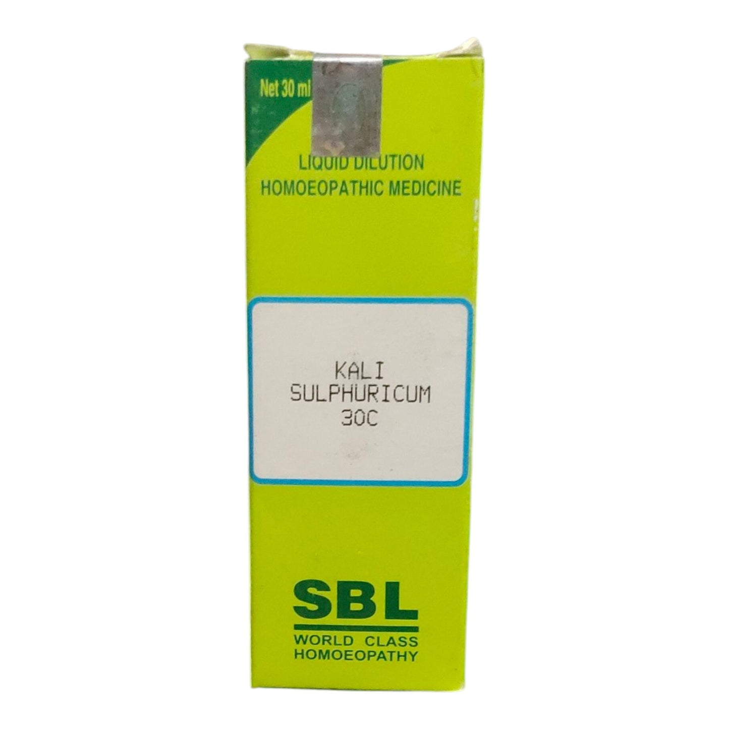 SBL KALI SULPHURICUM 30C HOMEOPATHIC MEDICINE 30ML - Liquid - Bhanu Pratap