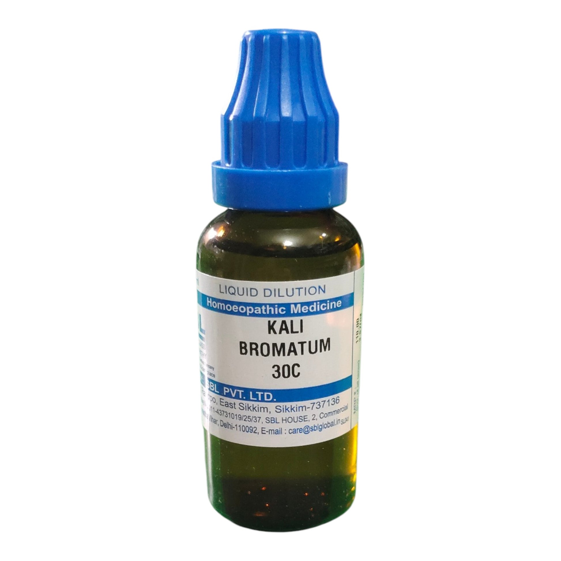 SBL KALI BROMATUM 30C HOMEOPATHIC MEDICINE 30ML - Liquid - Bhanu Pratap