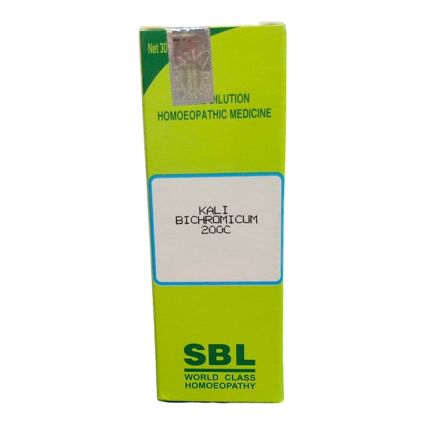 SBL KALI BICHROMICUM 200C HOMEOPATHIC MEDICINE 30ML - Liquid - Bhanu Pratap