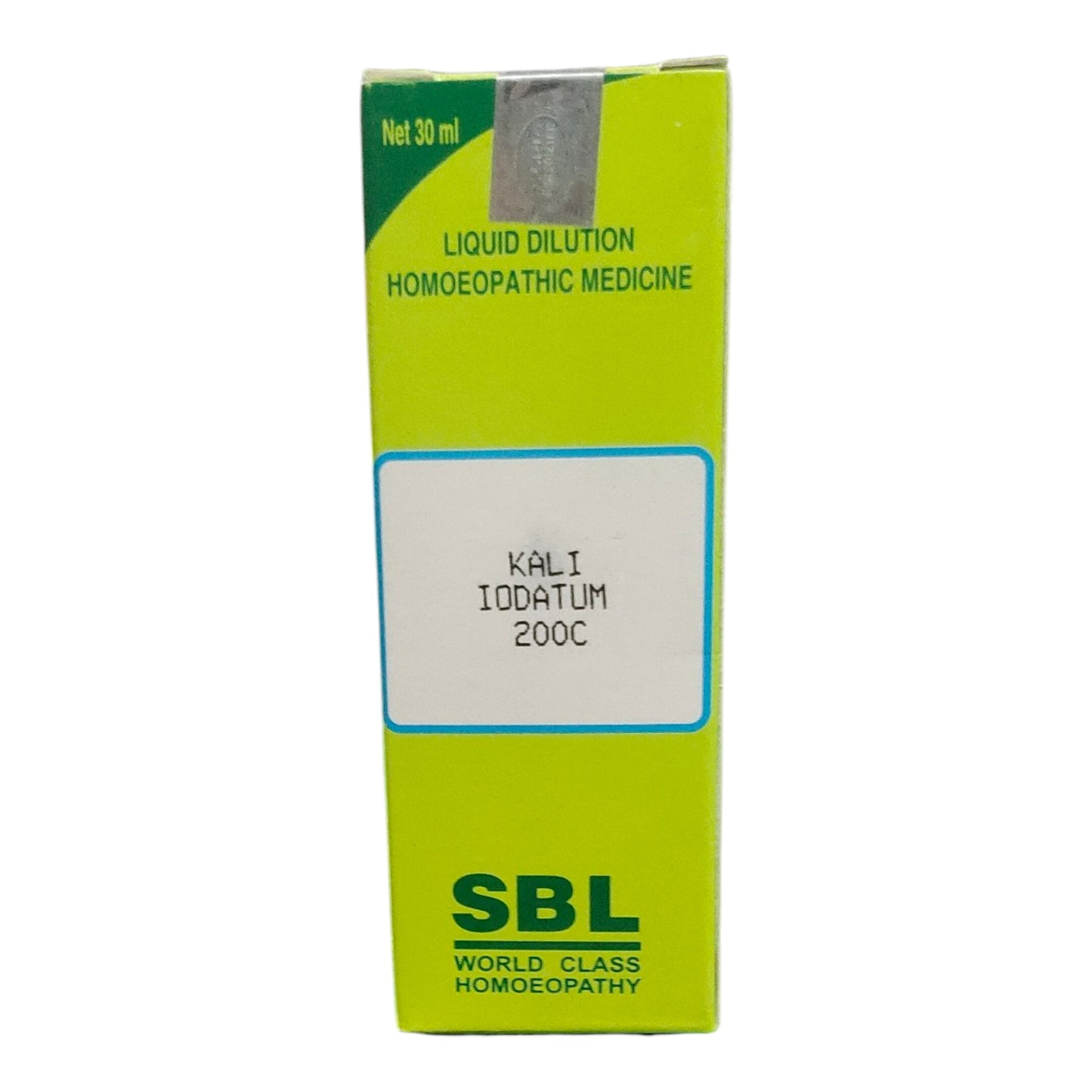 SBL KALI IODATUM 200C HOMEOPATHIC HOMEOPATHIC MEDICINE 30ML - Liquid - Bhanu Pratap