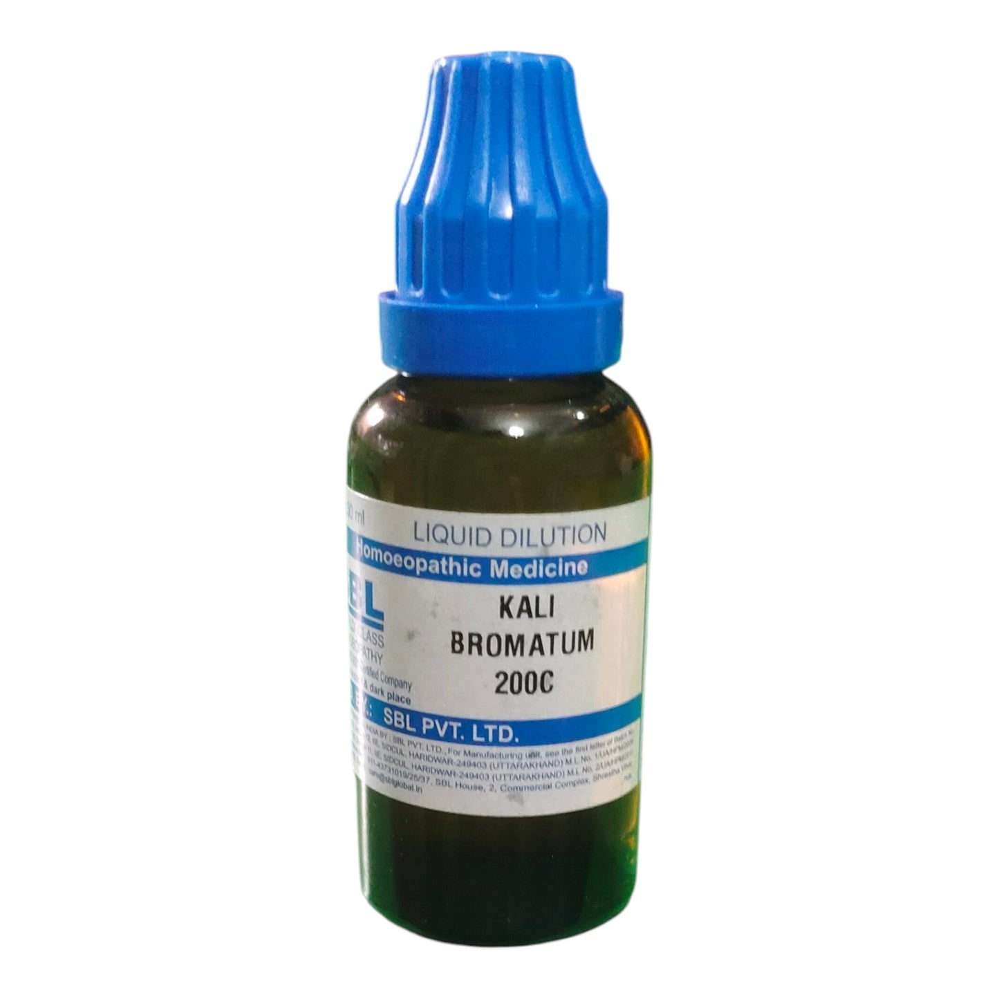 SBL KALI BROMATUM 200C HOMEOPATHIC MEDICINE 30ML - Liquid - Bhanu Pratap