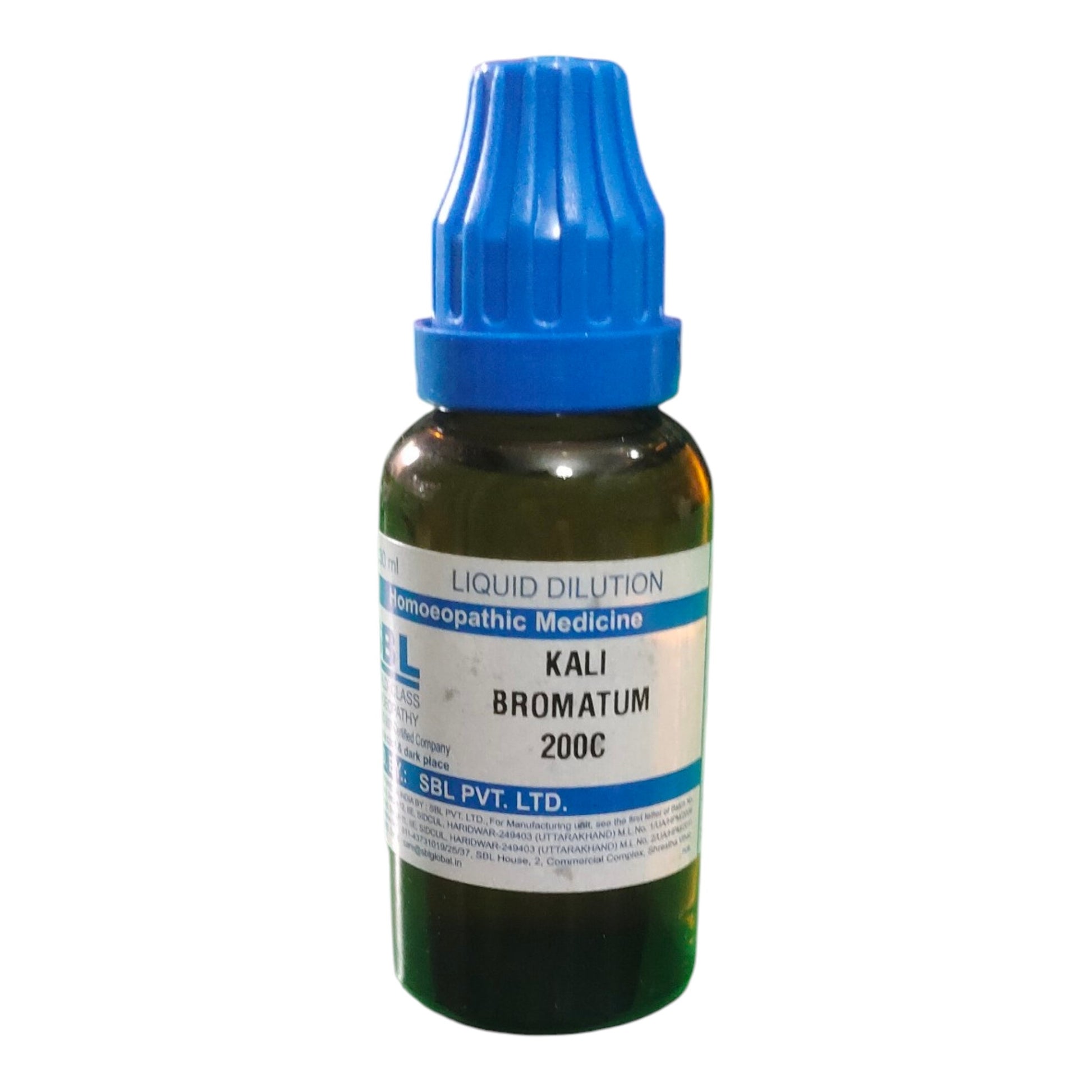 SBL KALI BROMATUM 200C HOMEOPATHIC MEDICINE 30ML - Liquid - Bhanu Pratap