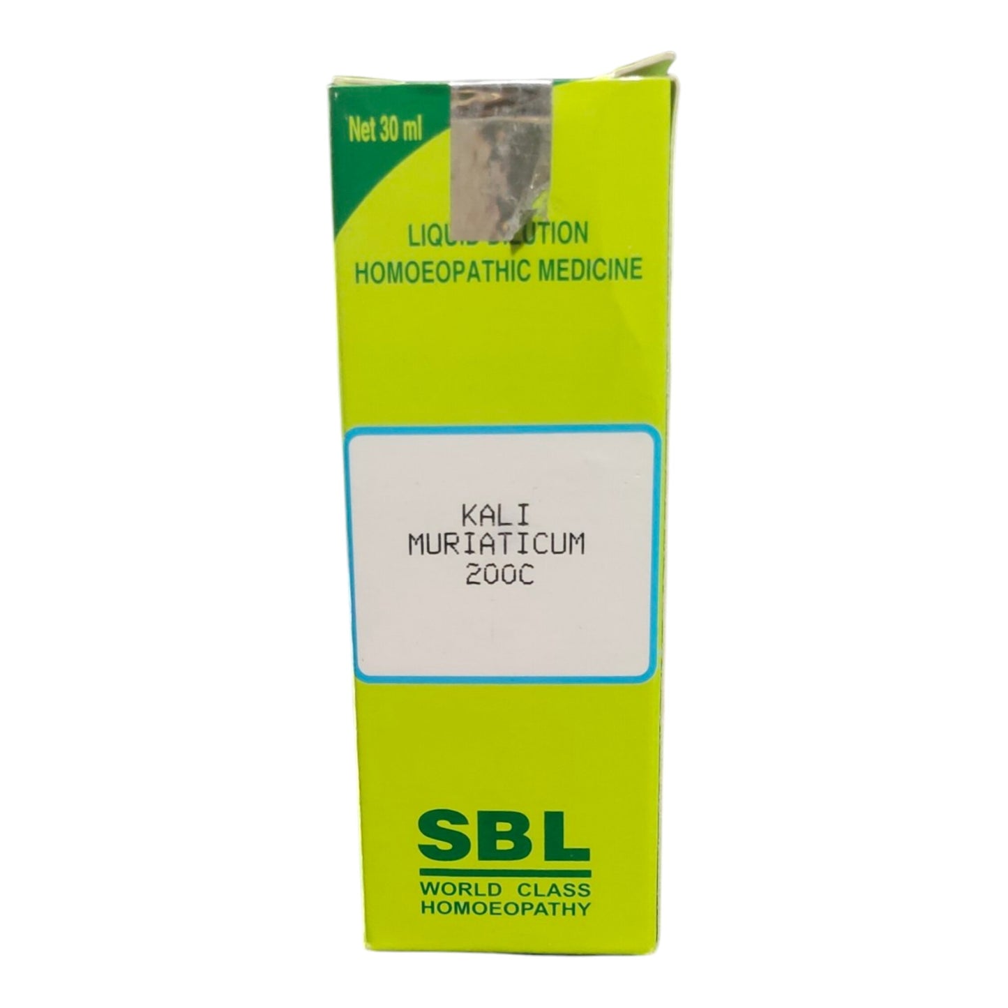 SBL KALI MURIATICUM 200C HOMEOPATHIC MEDICINE 30ML - Liquid - Bhanu Pratap
