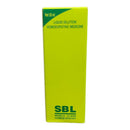 SBL homoeopathic medicine box on a white background