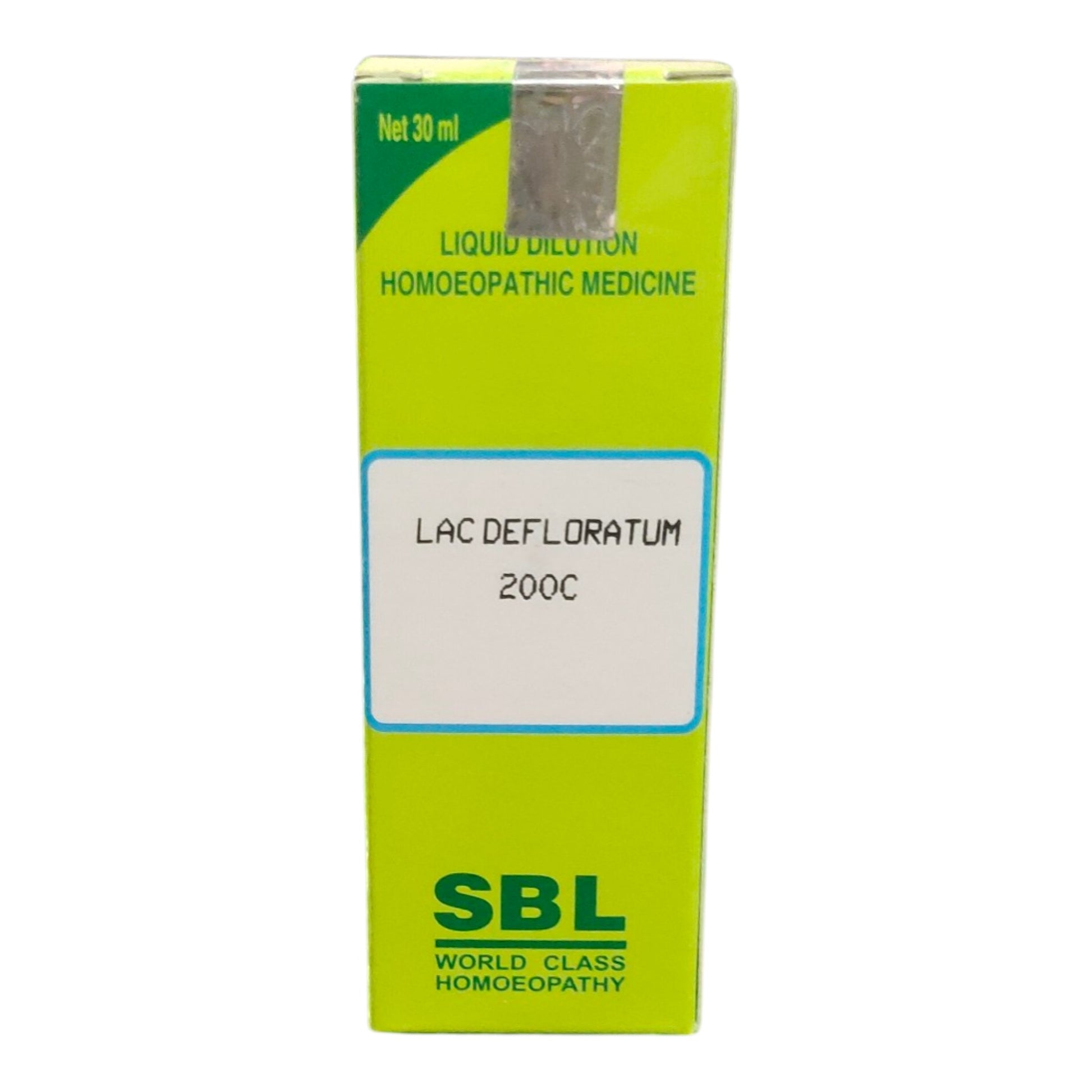 SBL LAC DEFLORATUM 200C HOMEOPATHIC MEDICINE 30ML - Liquid - Bhanu Pratap