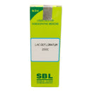 SBL Lac Defloratum 200C homeopathic medicine box on a white background