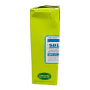 Green box with SBL label on a white background