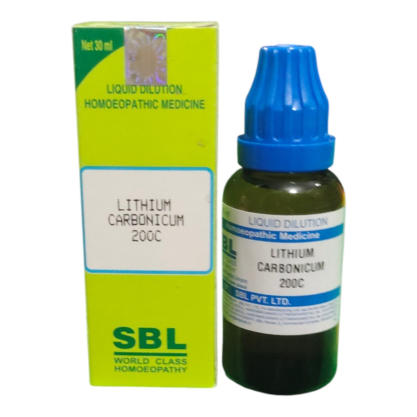 SBL LITHIUM CARBONICUM 200C HOMEOPATHIC MEDICINE 30ML