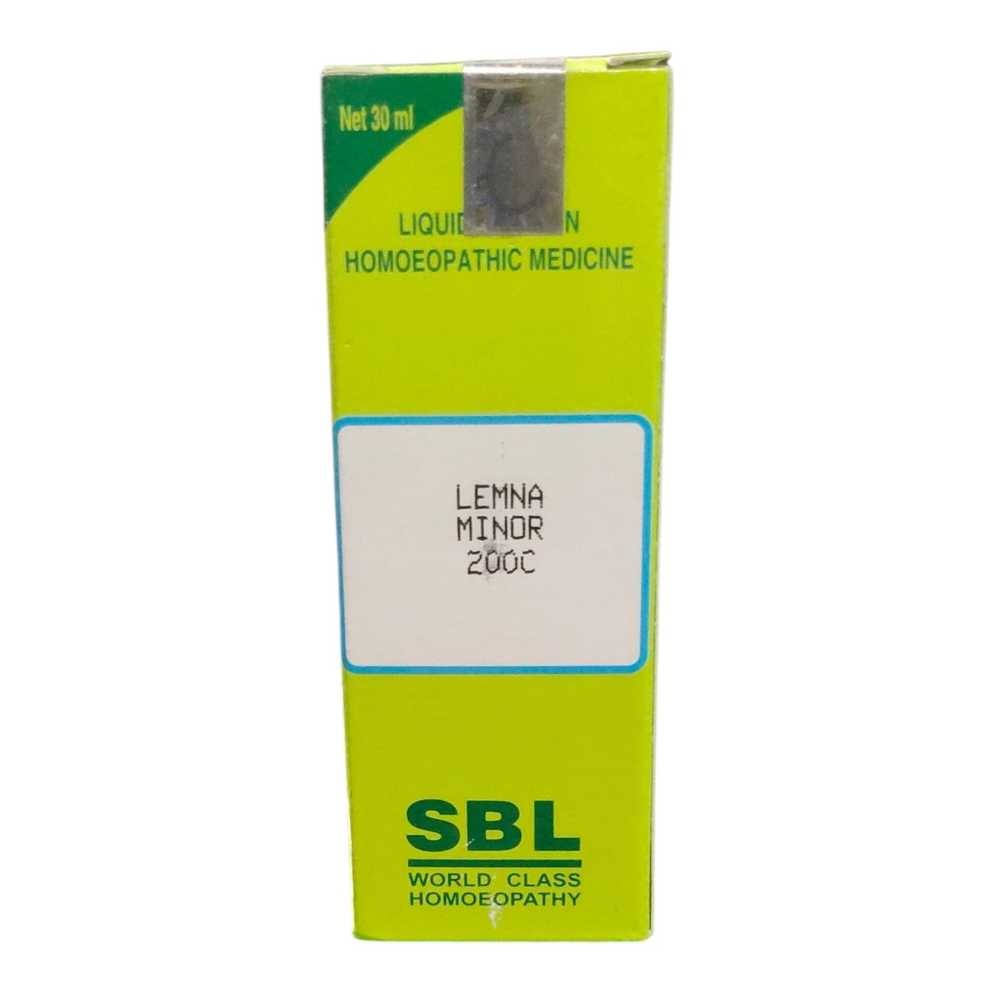 SBL LEMNA MINOR 200C HOMEOPATHIC MEDICINE 30ML - Liquid - Bhanu Pratap