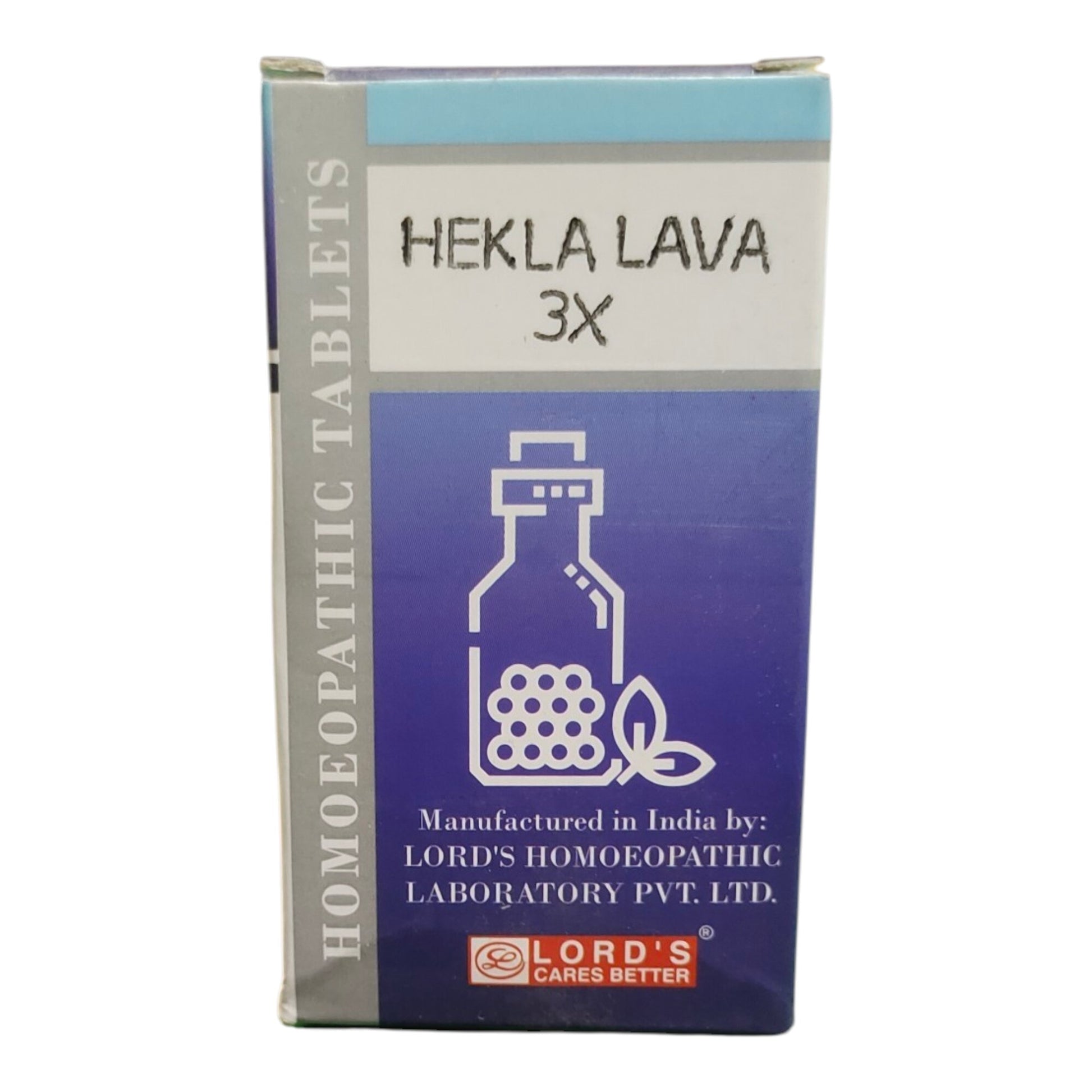 LORD'S HEKLA LAVA 3X TAB HOMEOPATHIC MEDICINE - TABLETS - Bhanu Pratap
