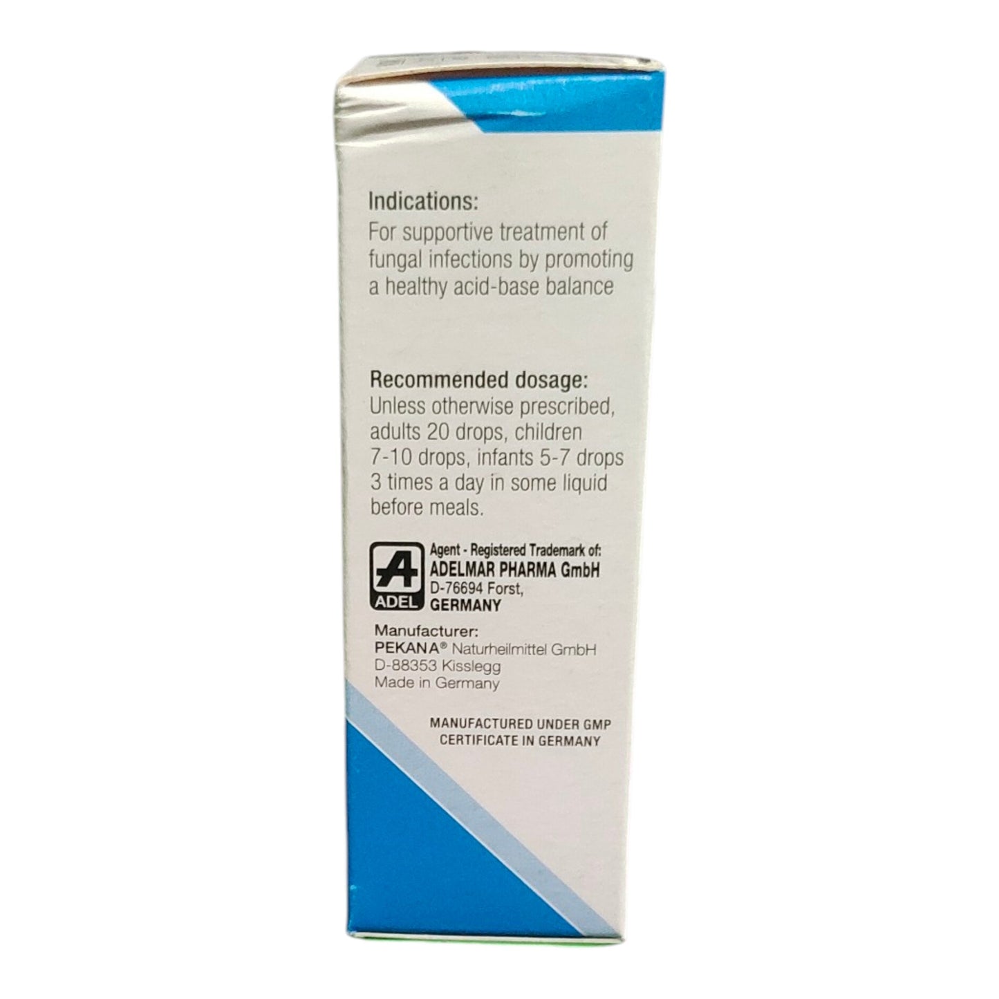 ADEL 73 ANTI-FUNGAL DROPS HOMEOPATHIC MEDICINE 30ML.